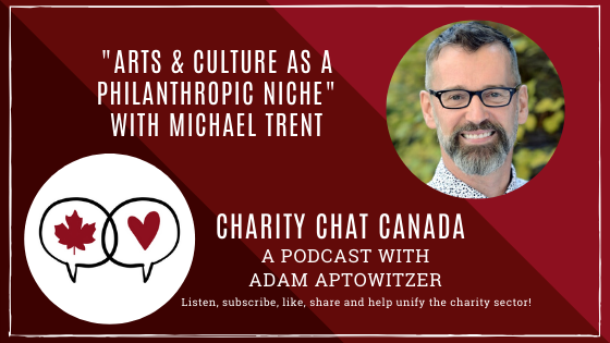 Arts and culture as a philanthropic niche, Charity Chat Canada